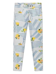 Брюки с принтом Guess Kids, синий