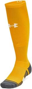 Унисекс носки Under Armour Team выше колена - отводят пот и контролируют запах., Steeltown Gold-White