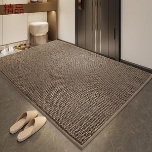 Dajiang Ковер 120х180 см для прихожей, темно-бежевый, утолщенный, износостойкий, задерживает песок и пыль