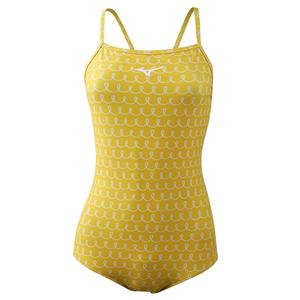 Купальник One piece Women's Golden Pineapple Mizuno, желтый