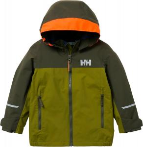Детская куртка Helly-Hansen Unisex-Youth Helly Hansen, 461 Olive Green
