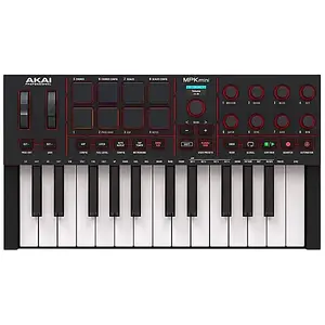 Akai Professional MPK Mini MK4 25-клавишный MIDI-контроллер нового поколения - ЧЕРНЫЙ