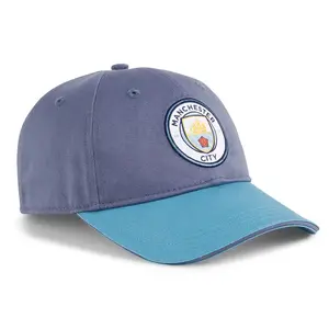 PUMA Хлопковая бейсболка унисекс синяя