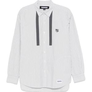 Рубашка с длинными рукавами Tie NEIGHBORHOOD, светло-голубой