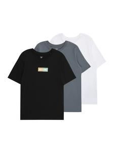 Рубашка Jack & Jones Junior JJPAN, серый/черный/белый