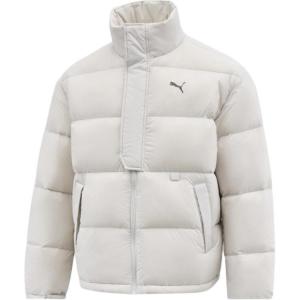 Пуховики и куртки мужские PUMA, серо-белый