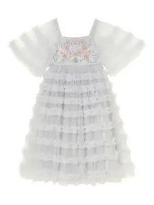 Пышное платье Blooming Blossom Tutu Du Monde, серый