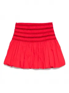 Юбка мини с вышивкой Maje, красный