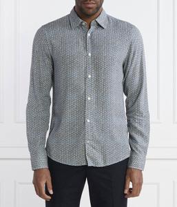 Рубашка мужская Joop! Jeans из вискозы с принтом, синий