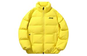 Пуховик унисекс Jeep, желтый