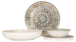 Набор столовых приборов Rinart Aztec - 24 teilig, фарфор - высота: 2 см.