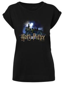 Футболка F4NT4STIC Shirt Harry Potter Hogwarts Castle, черный