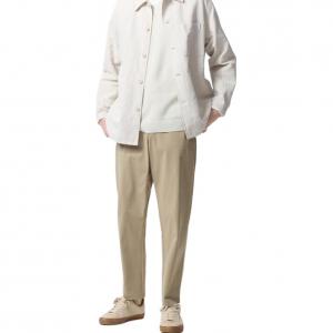 UNIQLO Повседневные брюки мужские темно-бежевые