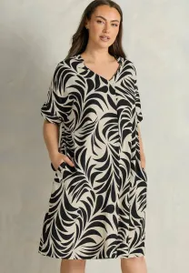 Платье миди для дневного отдыха Evans, Cream