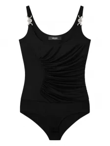 Боди Medusa со сборками Versace, черный