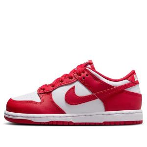 Кроссовки dunk low Nike, красный