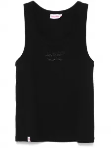 Топ с вышитым логотипом Charles Jeffrey Loverboy, черный