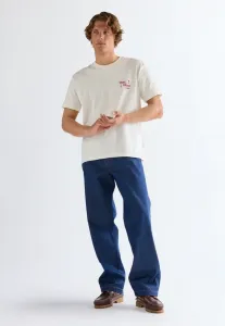 Винтажная футболка с принтом Wrangler, Worn White