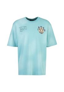 Футболка 19V69 Italia Print T-shirt, Retro Blue/Blue