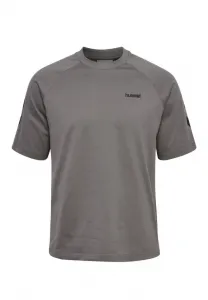 Футболка с принтом «шеврон» Hummel, Charcoal Gray