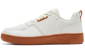 PEAK Женские скейтерские кроссовки низкие экрю/каштаново-коричневые, цвет Ecru