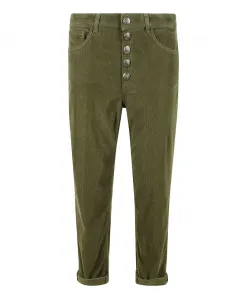 Свободные брюки до щиколотки Dondup, зеленый