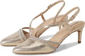 Туфли LifeStride Arlo2, цвет Platino Gold Faux Leather