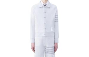 Свитшот 4-Bar Double-face THOM BROWNE, серый