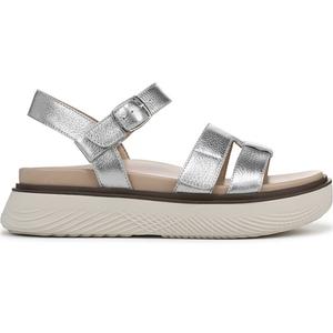 Сандалии на ремешках Solana Vionic, silver leather