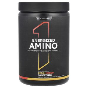 Rule One Proteins, Energized Amino, аминокислоты, персик и манго, 270 г (9,52 унции)