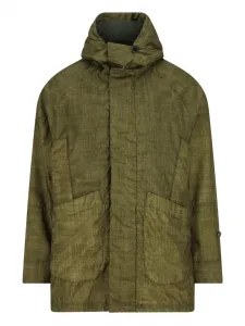 Куртка с капюшоном Massimo Osti Studio, зеленый