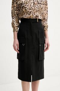 Юбка с добавлением шерсти IRINA Marciano Guess, черный