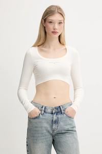 Лонгслив Tommy Jeans, бежевый