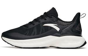 ANTA Амортизирующие противоскользящие износостойкие дышащие низкие кроссовки для бега женские черно-серые