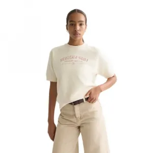 Толстовка с коротким рукавом Scotch & Soda U9E01314T, бежевый