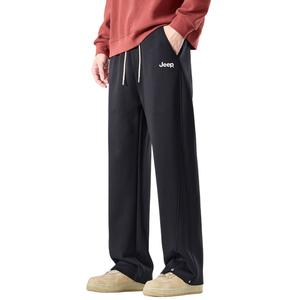 Повседневные брюки Unisex Moderate Straight Fit Jeep, черный