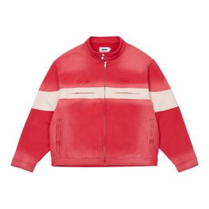 Куртка Palace Washed Moto Jacket, цвет Truest Red