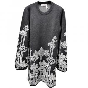 Женское платье Chloe с длинными рукавами серое Chloé, серый