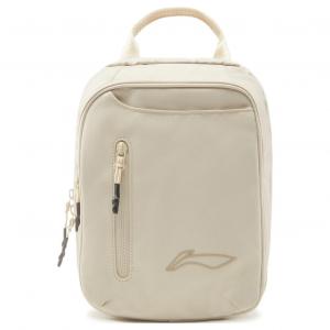 Сумка через плечо из полиэстера LiNing Sports Life Collection, унисекс, цвет слоновая кость