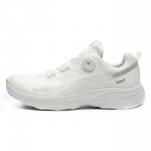 Амортизирующие, противоскользящие, износостойкие низкие походные ботинки унисекс Pelliot, polar белый-men's