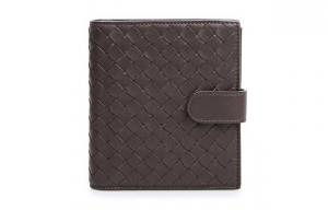 Bottega Veneta Коллекция багажа кошелек из овчины средний Women's Brown