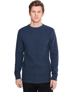 Мужская футболка RVCA Day Shift Thermal L/S, Moody Blue