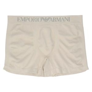 Бесшовные боксерские шорты EMPORIO ARMANI, застежка спереди, европейский размер, цвет 21. Beige