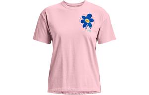 Футболка с рукавом дроп-шоулд женская Under Armour, розовый