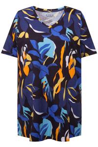 Рубашка Ulla Popken, темно-синий