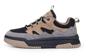 Кроссовки JEEP SPIRIT Skateboarding Shoes Men Low-top, черный