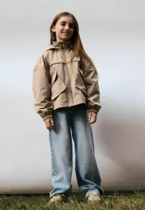 Легкая куртка с высоким воротником Name It, Silver Mink