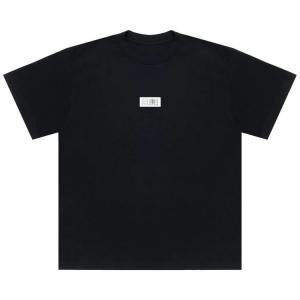 Футболка MM6 Maison Margiela Front Label T-Shirt, Black