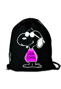 Спортивная сумка LOGOSHIRT Peanuts - Snoopy Joe Cool, черный