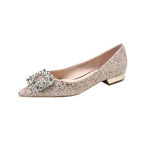 Повседневные туфли 2 см женские Bamiti, Champagne